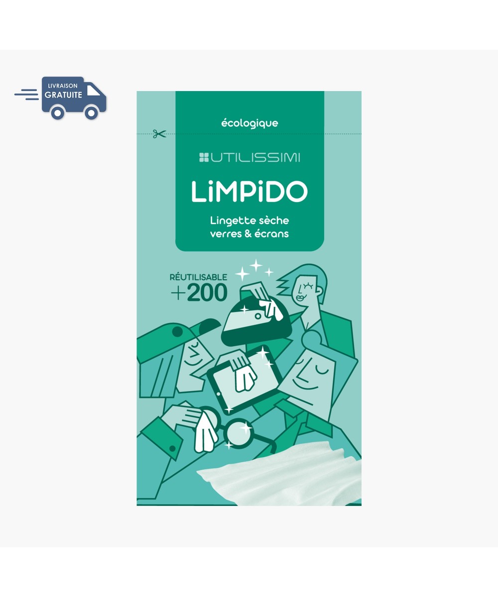 Limpido Dry Lingette sèche...