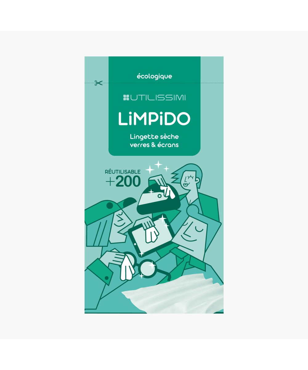 Limpido Dry Lingette sèche...